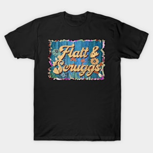 Retro Flatt Name Flowers Limited Edition Proud Classic Styles T-Shirt